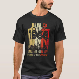 1966年7月57歳素晴らし Tシャツ