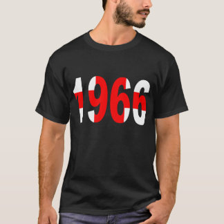 1966年-イギリスのワールドカップ Tシャツ
