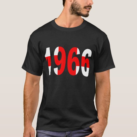 1966年-イギリスのワールドカップ Tシャツ (正面)