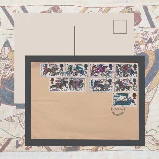1966年 ノルマン・コンクエスト Hastingsの戦い 初日カバー | 中世 ポストカード