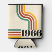 1966年 60歳の誕生日 レトロ ストライプ ヴィンテージ 缶クーラー (正面)
