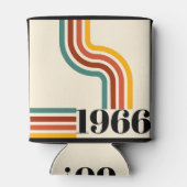 1966年 60歳の誕生日 レトロ ストライプ ヴィンテージ 缶クーラー (裏面)