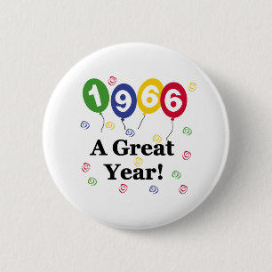1966年A年素晴らし誕生日 缶バッジ