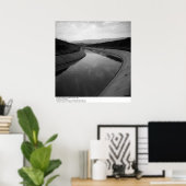 1966年UC Davis近郊の運河 ポスター (ホームオフィス)