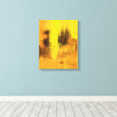 1966抽象芸術キャンバス印刷 キャンバスプリント (インサイチュ (ウッドフロア))