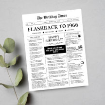 1966生まれ年のモック新聞