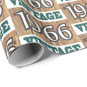 1966生まれ年のラップ紙 ラッピングペーパー (ロールコーナー)