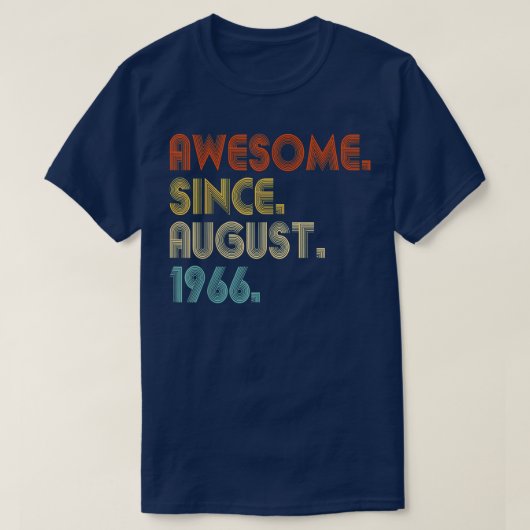 1966素晴らし年威厳があるヴィンテージ56誕生日以降 Tシャツ (デザイン正面)