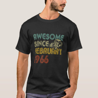 1966素晴らし年2月56誕生日以降 Tシャツ