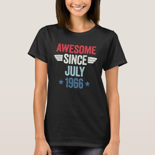 1966素晴らし年7月以降1 Tシャツ (正面)