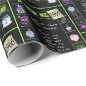 1966誕生日年トリビア ラッピングペーパー (ロールコーナー)