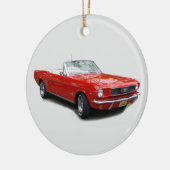 1966赤コンバーチブルオーナメント セラミックオーナメント (左)