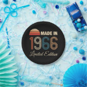 1966 限定版 60歳誕生日 ペーパープレート (パーティー)