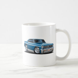 1966-67年の新星のティール(緑がかった色)車 コーヒーマグカップ