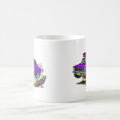 1966-67年の新星の紫色車 コーヒーマグカップ (中央)