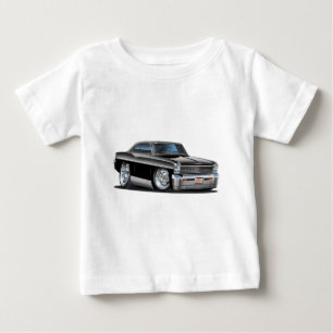 1966-67年の新星の黒い車 ベビーTシャツ