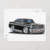 1966-67年ノバ ブラックカー ポストカード (正面/裏面)