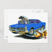 1966-67 GTOブルーカー ポストカード (正面/裏面)
