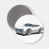 1966/67 GTOホワイトコンバーチブル マグネット (正面/裏面)