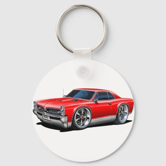 1966/67 GTOレッドカー キーホルダー (正面)