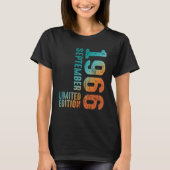 1966 9月1966年1966年レトロ1966 Tシャツ (正面)