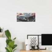 1966 Chevrolet Impala Super Sport Convertible ポスター (ホームオフィス)