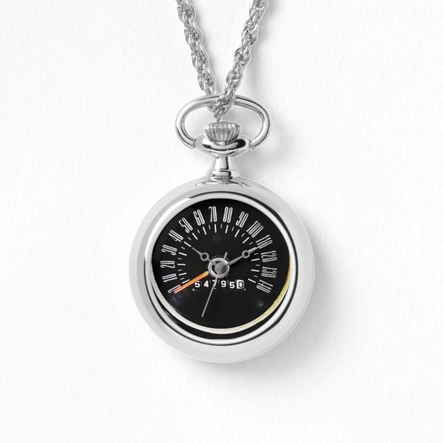 1966 Classic Car Speedometer Sport Car 腕時計 (正面)