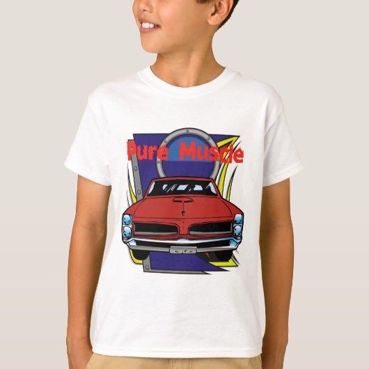 1966 GTOマッスルカー Tシャツ (正面)