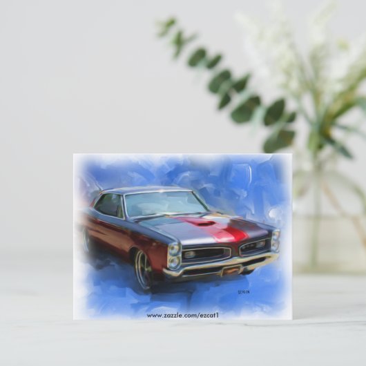 1966 GTO ポストカード (スタンド正面)