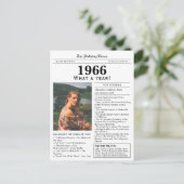 1966 Newspaper Birthday ポストカード (スタンド正面)