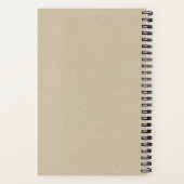 1966 Robert Burns Postage Stamp Antique Literary ノートブック (裏面)