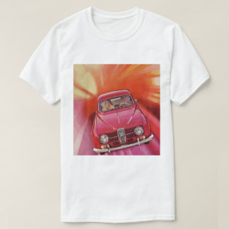 1966 SAABの特別なベクトルヴィンテージのTシャツ Tシャツ