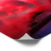 1967カマロバーンアウト ポスター (角)