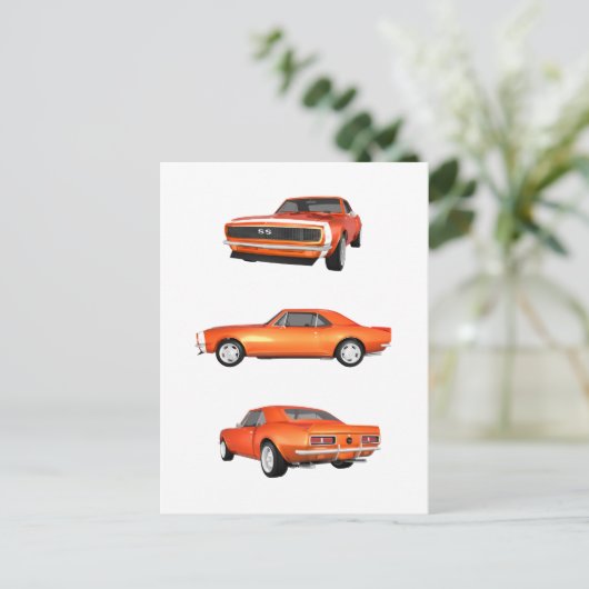 1967カマロSS: ポストカード (スタンド正面)