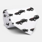 1967コルベットのスポーツカー：黒仕上げ： ネクタイ (ロール)