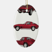 1967コルベットC2: セラミックオーナメント (右)