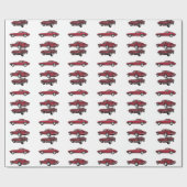 1967コルベットC2: ラッピングペーパー (フラット)