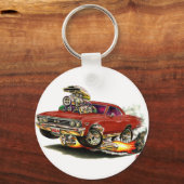 1967シェヴェルマルーン車 キーホルダー (正面)