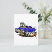 1967シベルダークブルーカー ポストカード (スタンド正面)