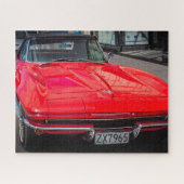1967シボレーのコルベットの刺し線 ジグソーパズル (横)