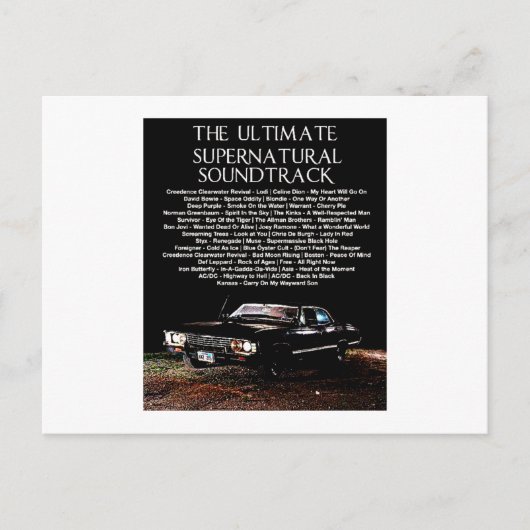 1967シボレーImpala SSポストカード ポストカード (正面)