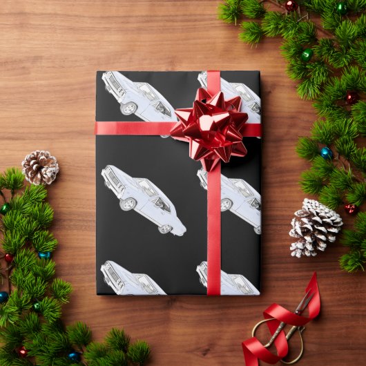1967シボレ ラッピングペーパー (クリスマスギフト)