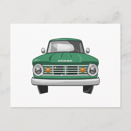 1967ダッジファーゴトラック ポストカード (正面)