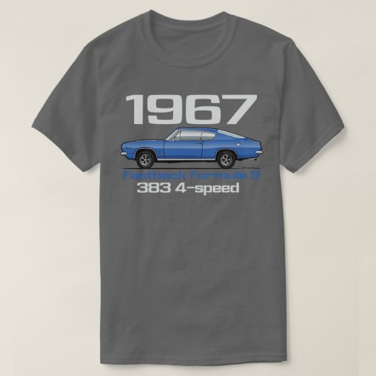 1967バラクーダ Tシャツ (デザイン正面)