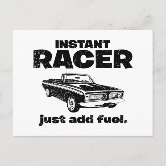 1967プリマスバラクーダ ポストカード (正面)