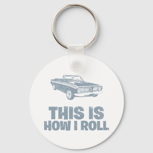 1967プリマス・バラクーダ キーホルダー (正面)