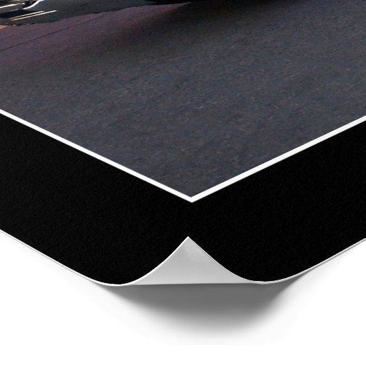 1967ポンティアックGTOマッスルカーのドライブインポスター ポスター (角)