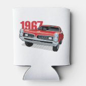 1967ポンティアックGTO赤 缶クーラー (裏面)