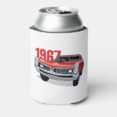 1967ポンティアックGTO赤 缶クーラー (缶裏面)