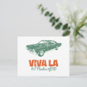 1967ポンティアックGTO ポストカード (スタンド正面)